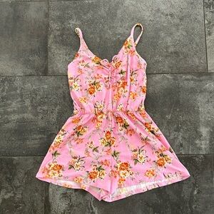 Girls soft romper